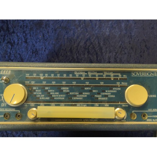 490 - Vintage Hacker Sovereign 2 radio