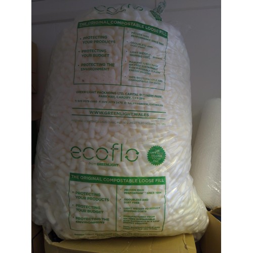 249B - Large quantity of packing materials, peanuts, paper etc.