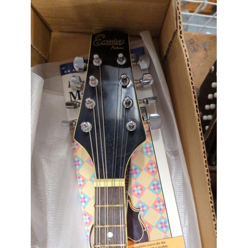 Encore Falcon Mandolin in box