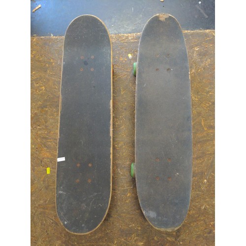 276 - Two skate boards with individual logos.&nbsp;