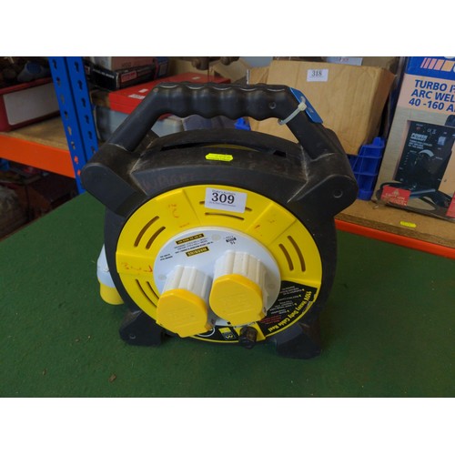 309 - 110v heavy duty cable reel 25 mtr