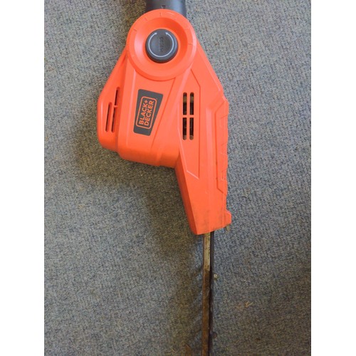 328 - Long handled electric hedge trimmer