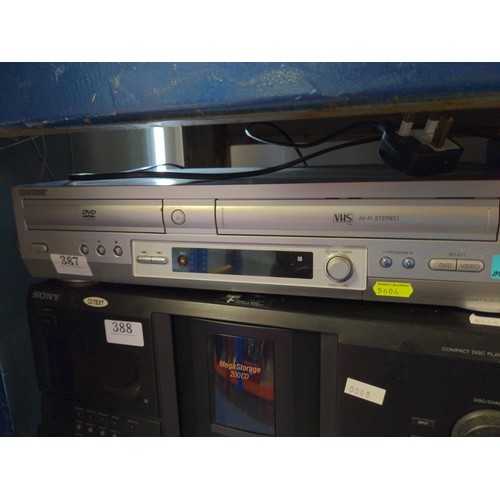 387 - Sony DVD to VHS recorder.