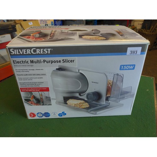 393 - Silvercrest electric multi purpose slicer