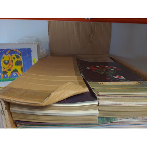 218 - Large quantity of prints Inc. Funky kitty, northern knights and other prints. 