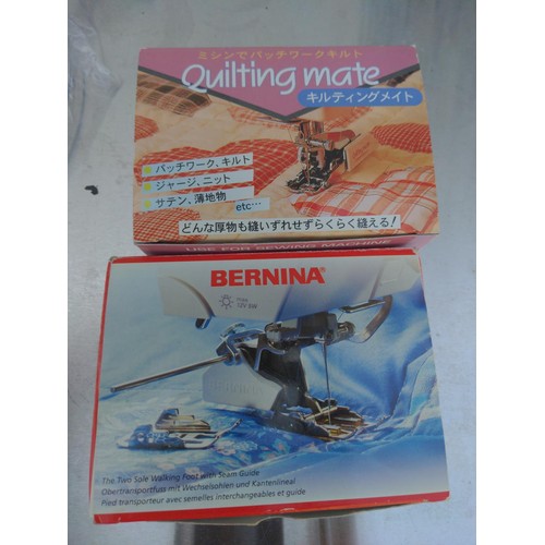 246A - Bernina sewing machine 230 Ser:0315838014 with certificate of guarantee,other books plus other acces... 