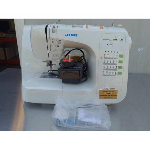 248 - Juki HZL-E50 sewing machine with E series wide table 