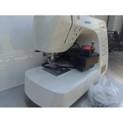 248 - Juki HZL-E50 sewing machine with E series wide table 