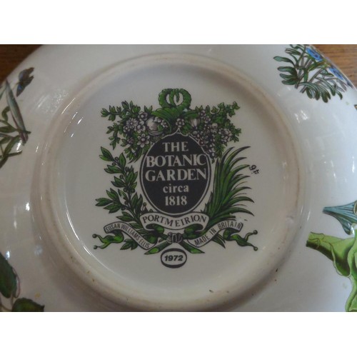 504 - Two Portmeirion Botanic Garden mixing bowls, dia. of largest 26.5 x ht.12cm