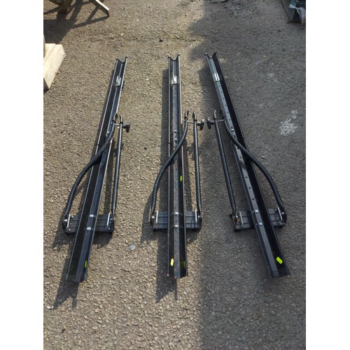 60 - 3 bike racks/cycle carriers for car roof bars