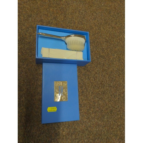 676 - Collection of boxed baby gift items inc, picture frames, tankards etc..,