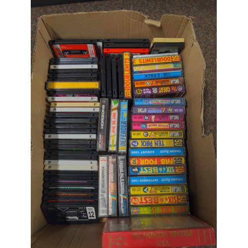 682 - Box of Spectrum cassette games approx 50 plus individuals.