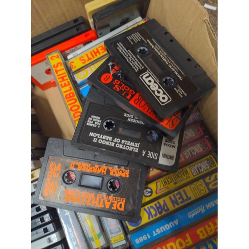 682 - Box of Spectrum cassette games approx 50 plus individuals.