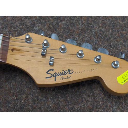 683 - Squire Fender Bullet Stratocaster electric guitar plus Sound King Amp 20 W Model SKAK20BA