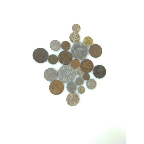 488 - Small quantity of coins, including some silver appears to be uncirculated, gross weight 184 grams