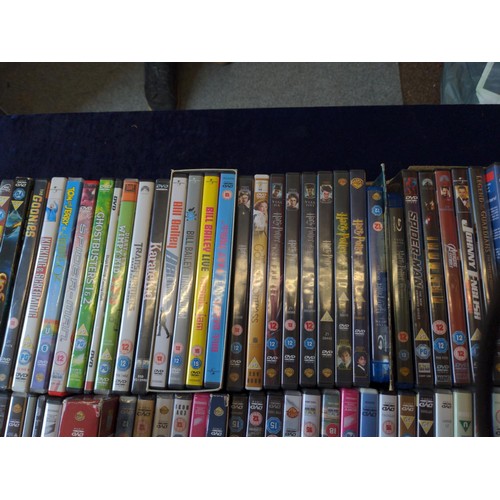 163 - Box of DVDs inc. Harry Potter.