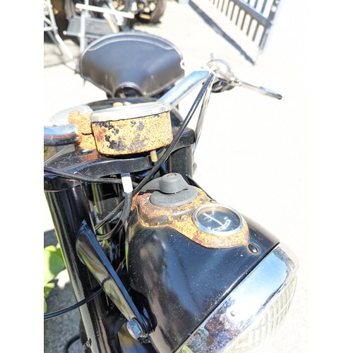 2 - 1952 Francis Barnett motorcycle. 198cc. Project bike. Viewing in person recommended. 15% in-house bu... 