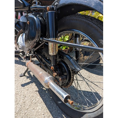 2 - 1952 Francis Barnett motorcycle. 198cc. Project bike. Viewing in person recommended. 15% in-house bu... 