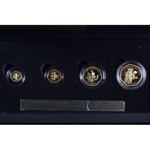 9 - 2021 Elizabeth II Decimalisation 50th Anniversary Gold Sovereign Deluxe Set, Matt Dent Signature Edi... 