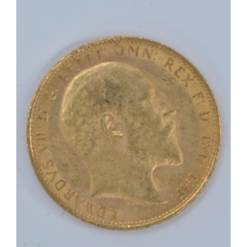 17 - 1905 Edward VII full sovereign