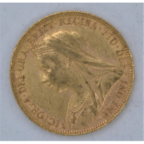 28 - 1893 Victoria (Old Head) full sovereign