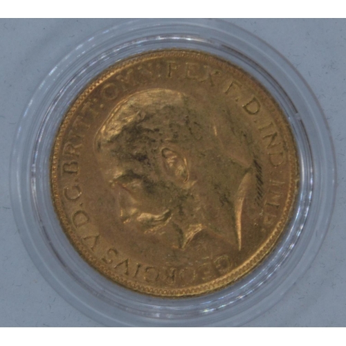 20 - 1912 George V full sovereign