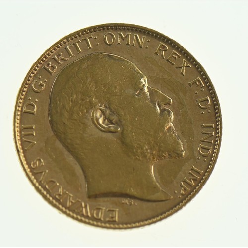 45 - 1902 Edward VII half sovereign