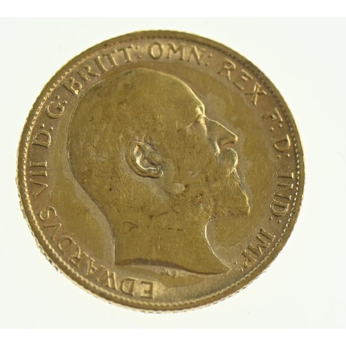 46 - 1905 Edward VII half sovereign