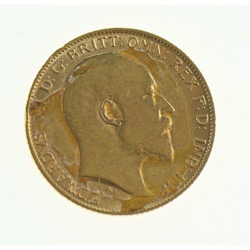 48 - 1902 Edward VII half sovereign