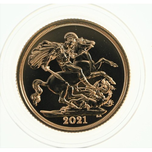 22 - 2021 Elizabeth II full sovereign