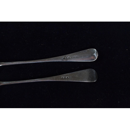 326 - Two Victorian silver fork and spoon sets, makers Martin, Hall & Co and Josiah Williams &... 