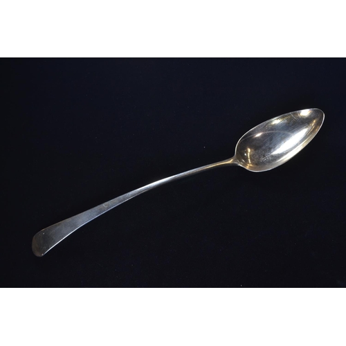 404 - George III silver Old English pattern basting spoon, Stephen Adams II, London 1801, the&nb... 