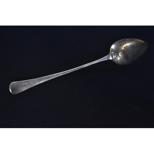 404 - George III silver Old English pattern basting spoon, Stephen Adams II, London 1801, the&nb... 