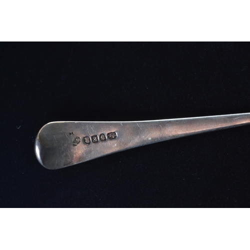 404 - George III silver Old English pattern basting spoon, Stephen Adams II, London 1801, the&nb... 