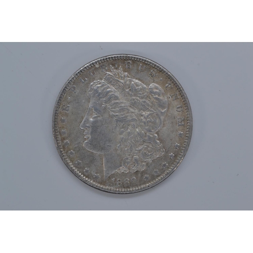 440 - 1889 USA silver dollar