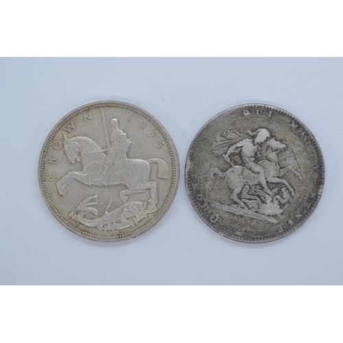 443 - 1820 and 1935 crowns