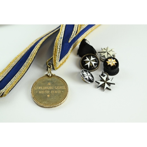 464 - Order of Saint John breast badge with a collection of other St. John medals and orders together with... 