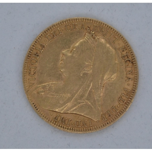 21 - 1895 Victoria (Old Head) full sovereign