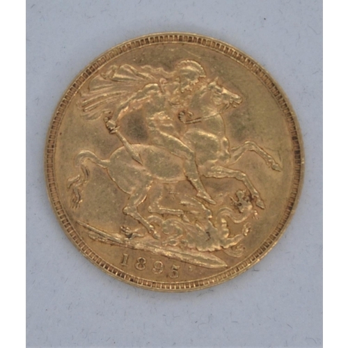 21 - 1895 Victoria (Old Head) full sovereign