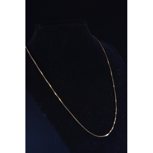 235 - 18ct gold neck chain, circumference 500mm, gross weight 5.07 grams