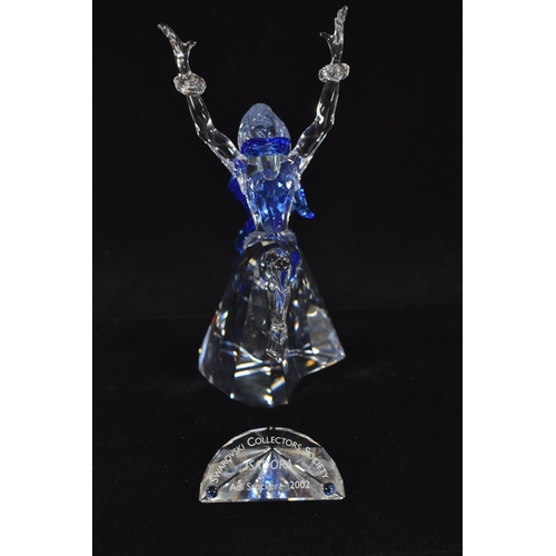 599 - Three Swarovski Magic of Dance figures including 'Anna' 2004, 'Isadora' 2002 and 'Antonio' 2003 each... 