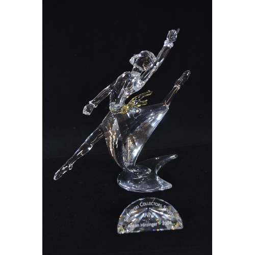 599 - Three Swarovski Magic of Dance figures including 'Anna' 2004, 'Isadora' 2002 and 'Antonio' 2003 each... 