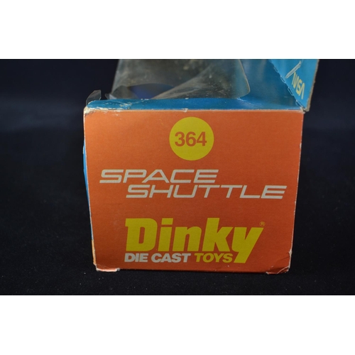 583 - Dinky Die Cast Space Shuttle NASA 364 boxed original