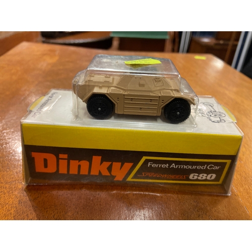 584 - Dinky Toys Ferret Armoured Car 680