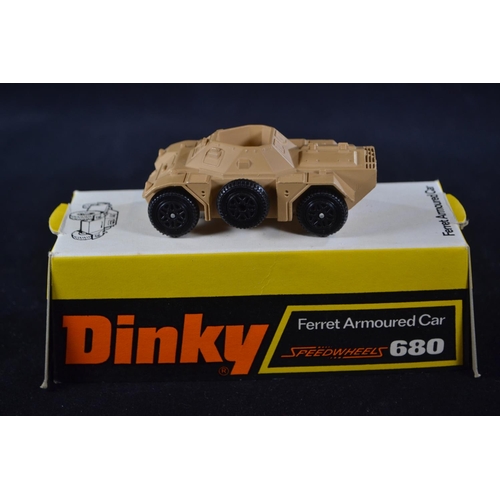 584 - Dinky Toys Ferret Armoured Car 680