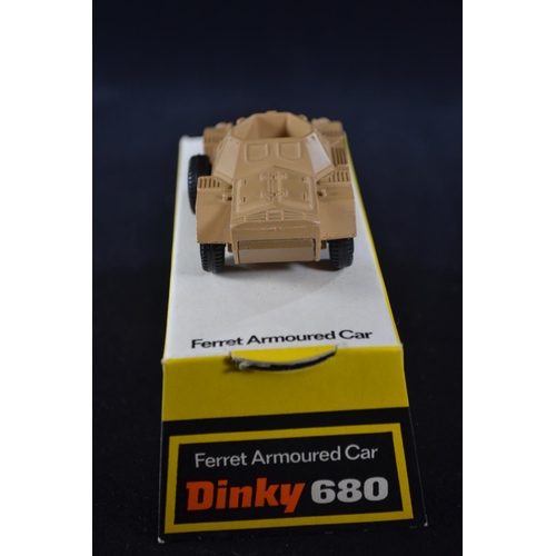 584 - Dinky Toys Ferret Armoured Car 680