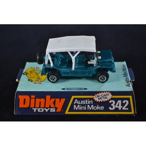 585 - Dinky Toys Austin Mini Moke 342 die cast metal.