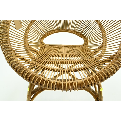 683 - Rattan Chair thought to be by, Franco Albini circa 1950's. W80 D 63 H83 cm