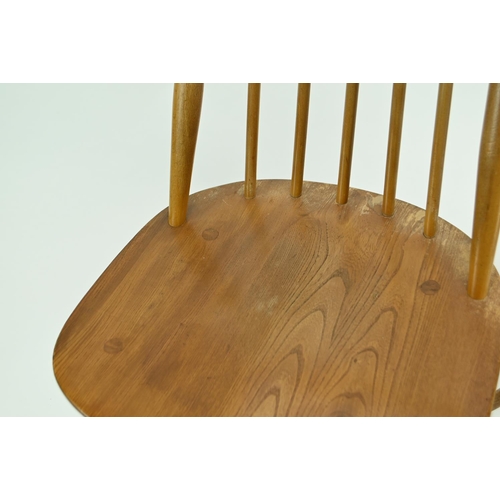 688 - 2 Ercol Windsor Goldsmith dining chairs with high back, original blue stamp and marked underneath ch... 