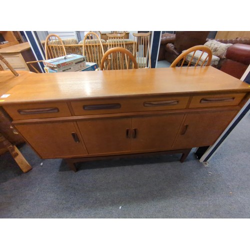 681 - Teak fresco sideboard by V.B. Wilkins for G-Plan. 84 x 152 x 46 cm